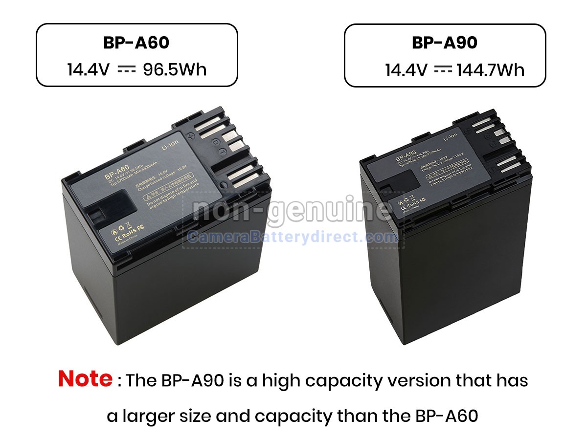 Rechargeable Battery for Canon EOS C200B