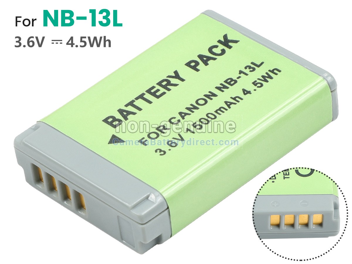 Rechargeable Battery for Canon POWERSHOT G7 X MARK III