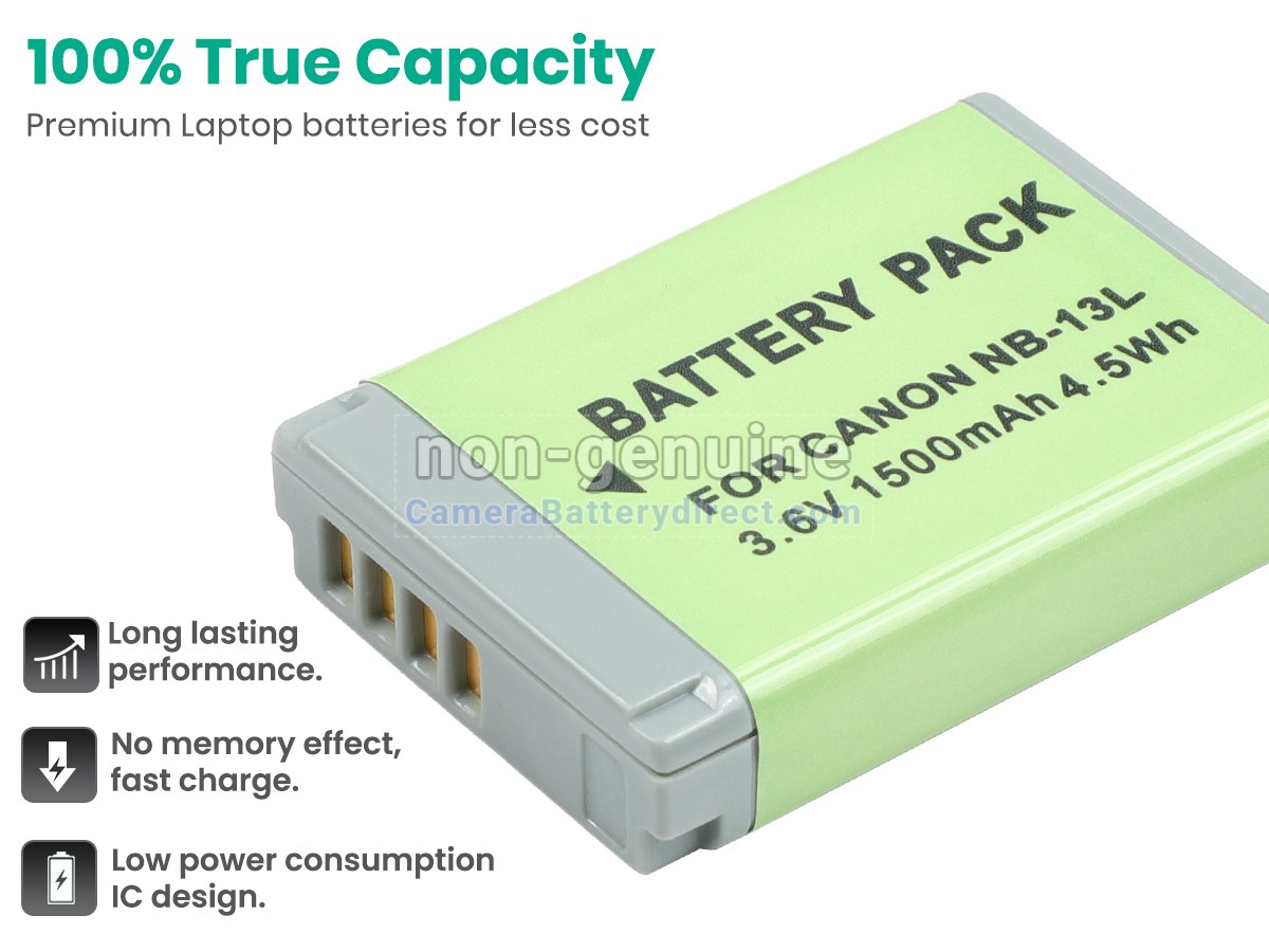 Rechargeable Battery for Canon POWERSHOT G7 X MARK III
