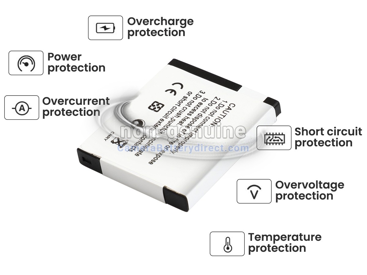 Rechargeable Battery for Canon POWERSHOT A3100 IS