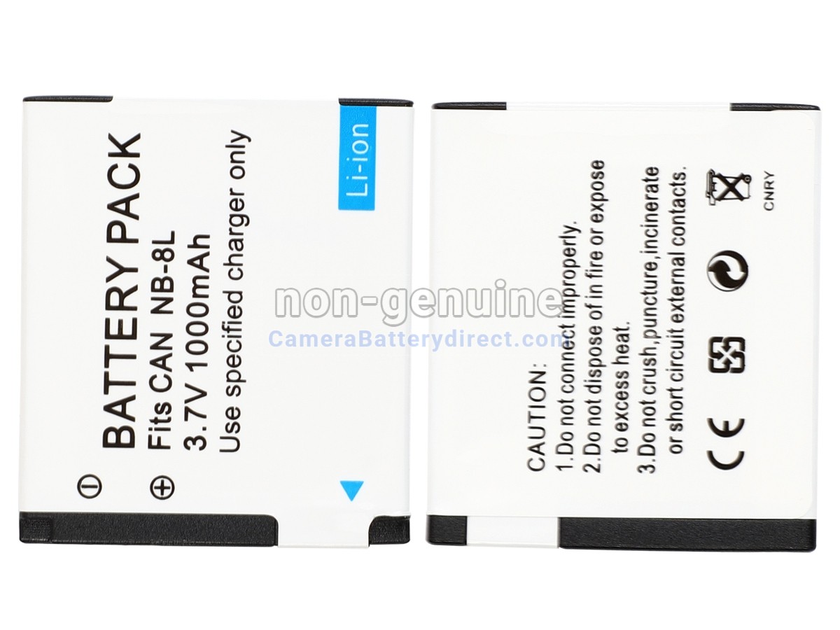 Rechargeable Battery for Canon POWERSHOT A3100 IS