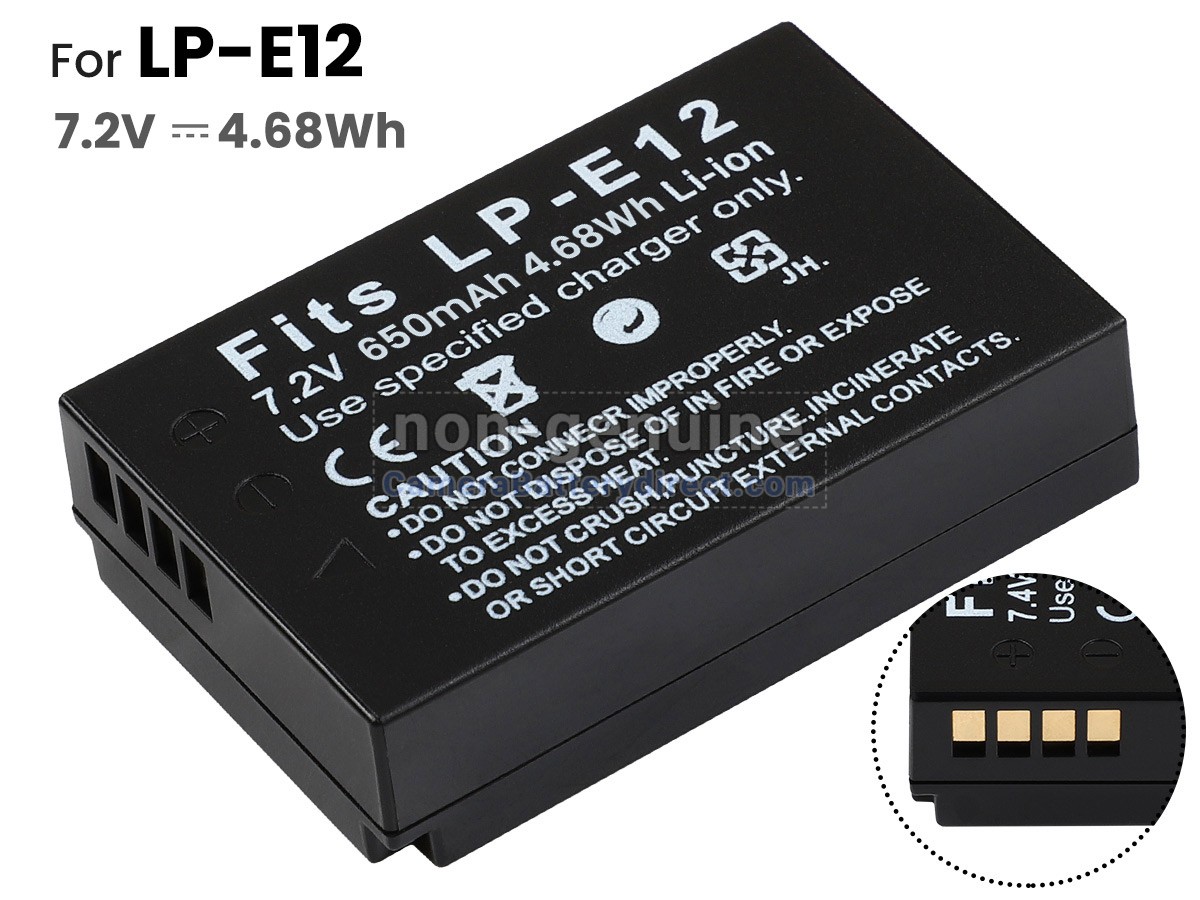 Rechargeable Battery for Canon EOS M50