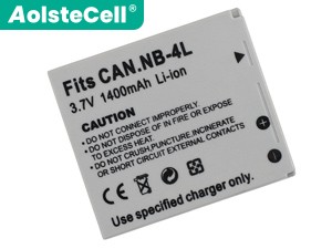 Rechargeable Battery for Canon Digital IXUS 75