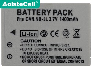 Rechargeable Battery for Canon NB-5L