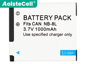 Rechargeable Battery for Canon PowerShot A3100 IS