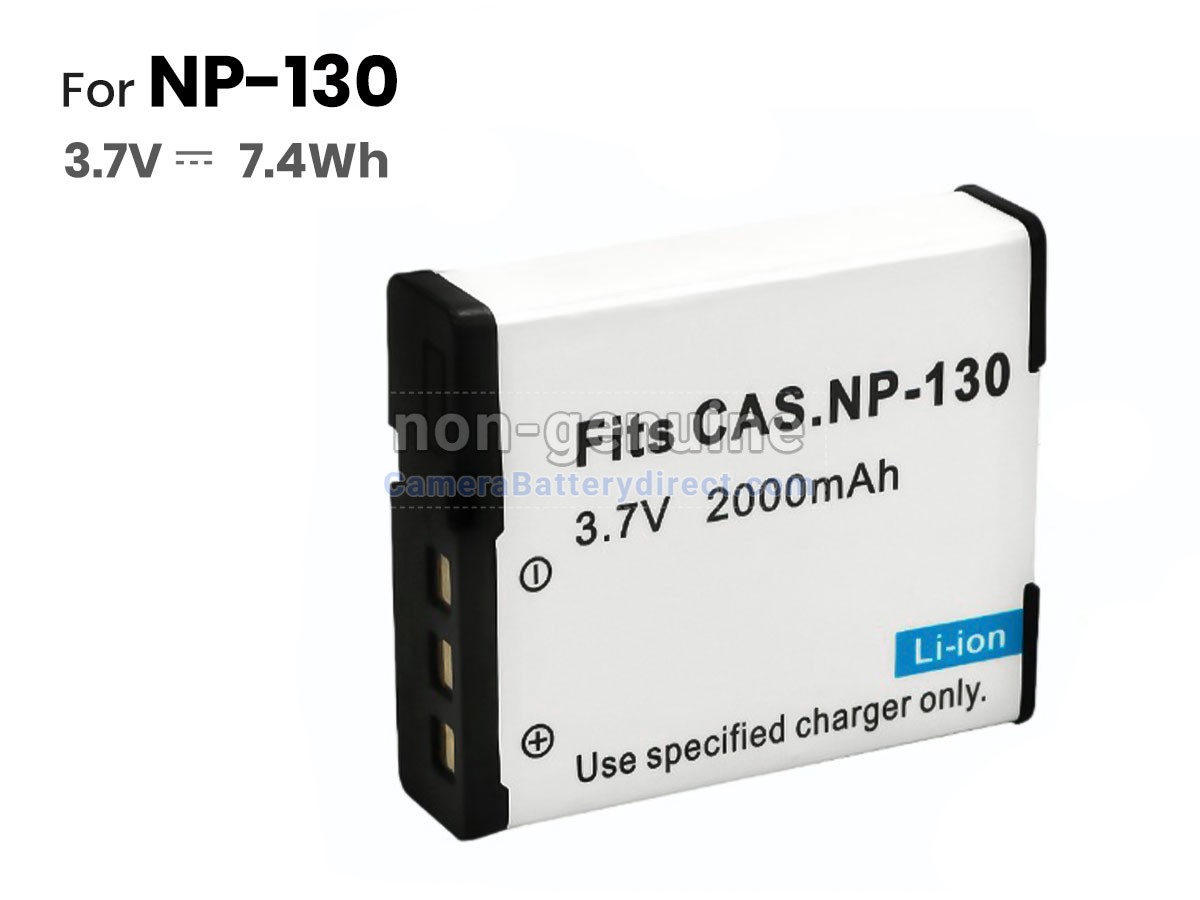 Rechargeable Battery for Casio EXILIM EX-10