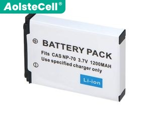Rechargeable Battery for Casio Exilim Zoom EX-Z250