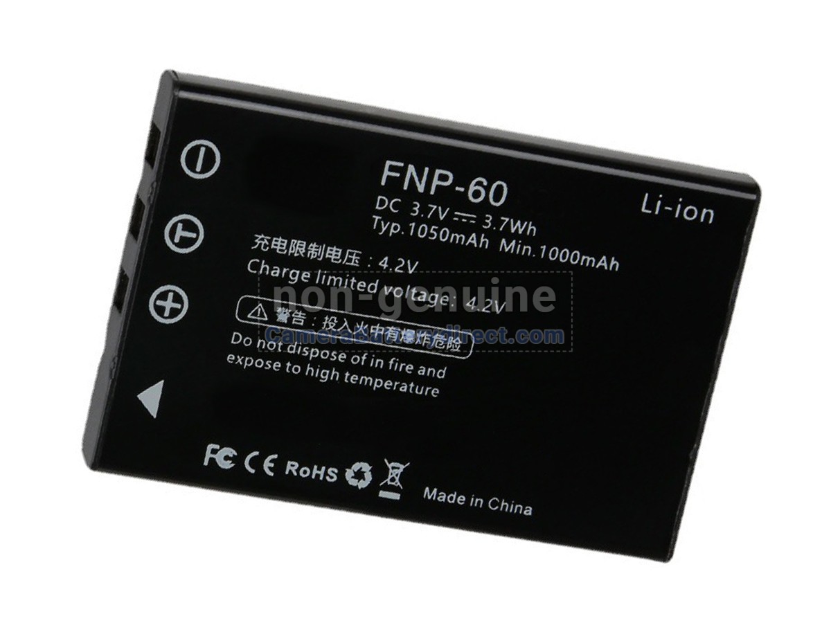 Rechargeable Battery for Fujifilm NP-60