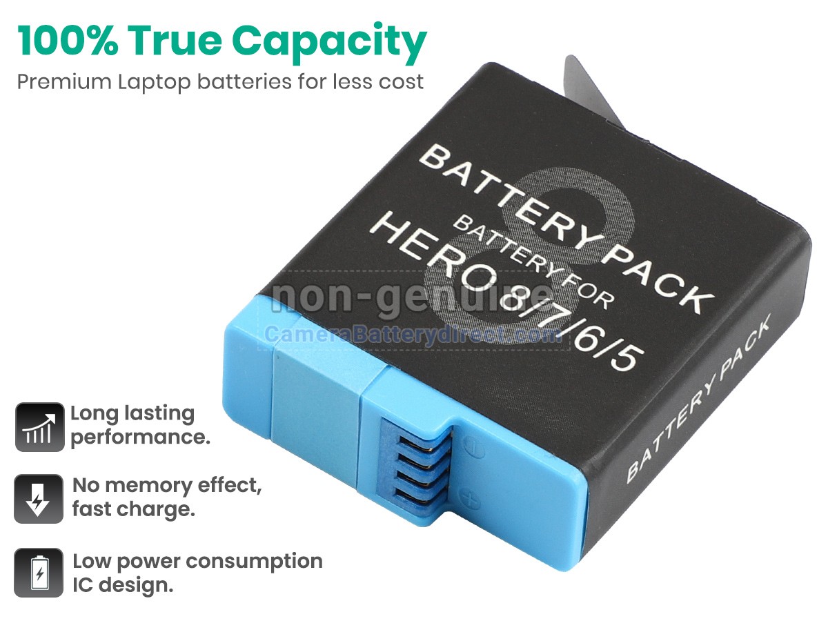 Rechargeable Battery for GoPro SPTM1B