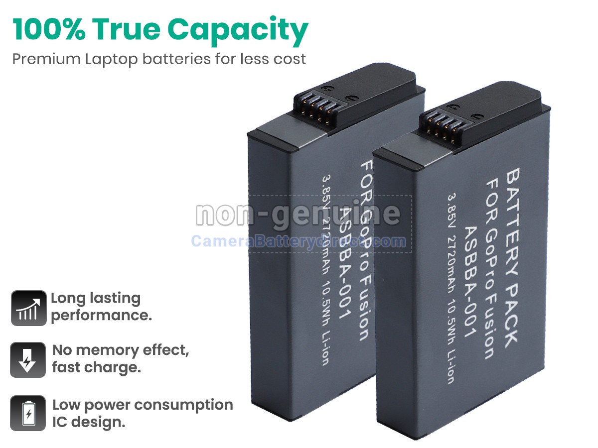 Rechargeable Battery for GoPro SBDC1B