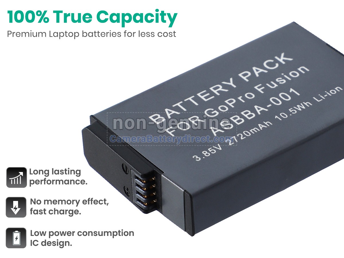 Rechargeable Battery for GoPro SBDC1B
