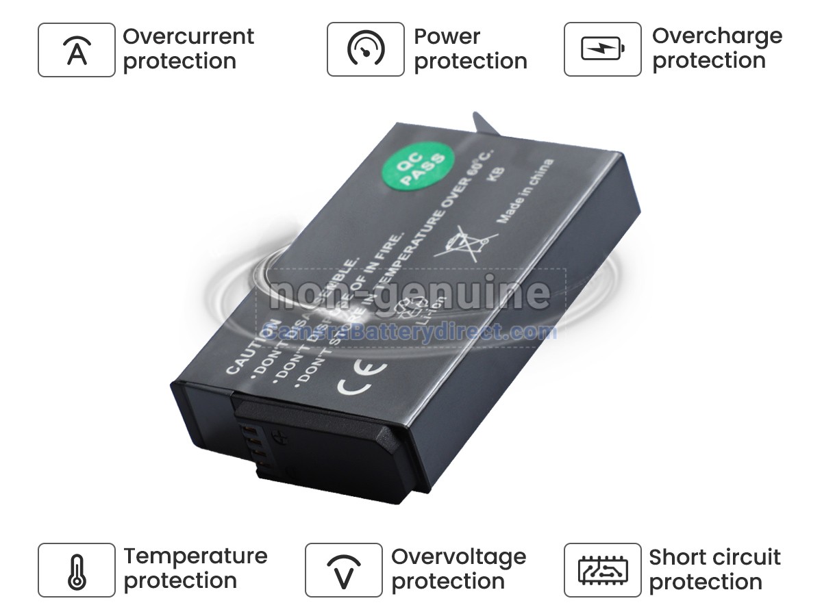 Rechargeable Battery for GoPro SBDC1B