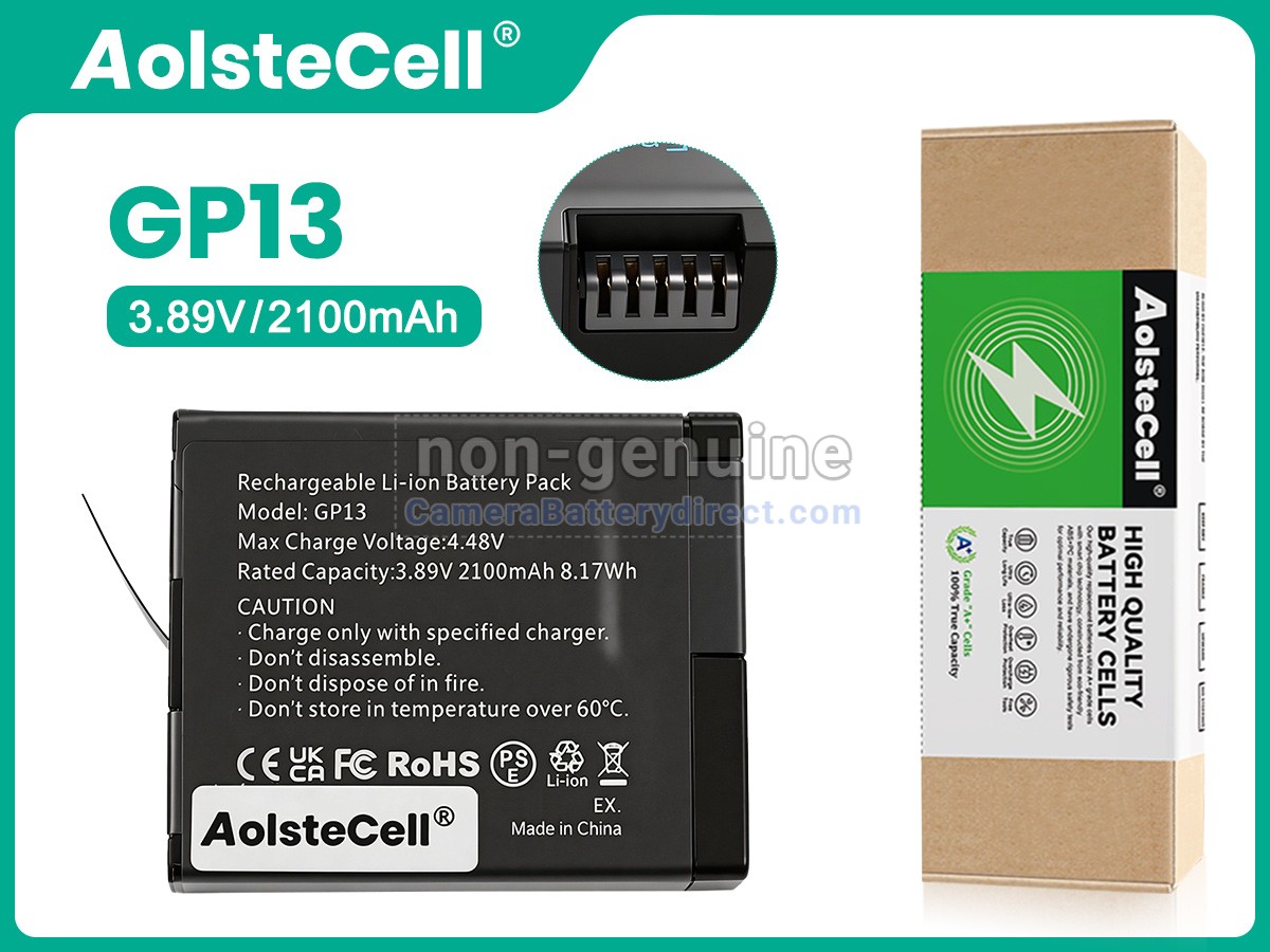 Rechargeable Battery for GoPro HERO13