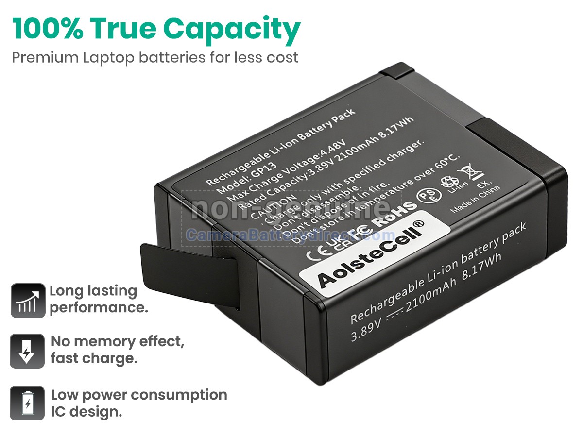 Rechargeable Battery for GoPro HERO13