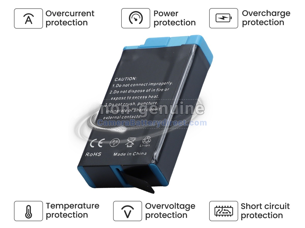 Rechargeable Battery for GoPro MAX 360