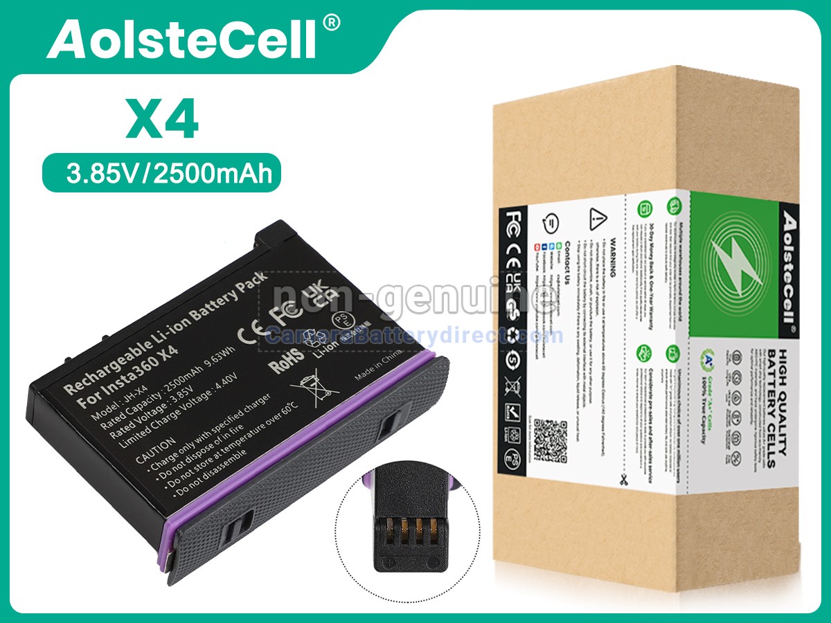 Rechargeable Battery for Insta360 CINSBBMA