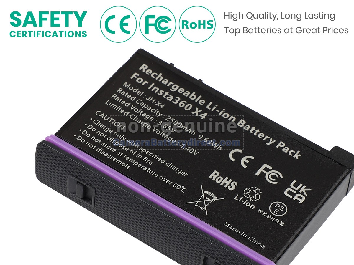 Rechargeable Battery for Insta360 CINSBBMA