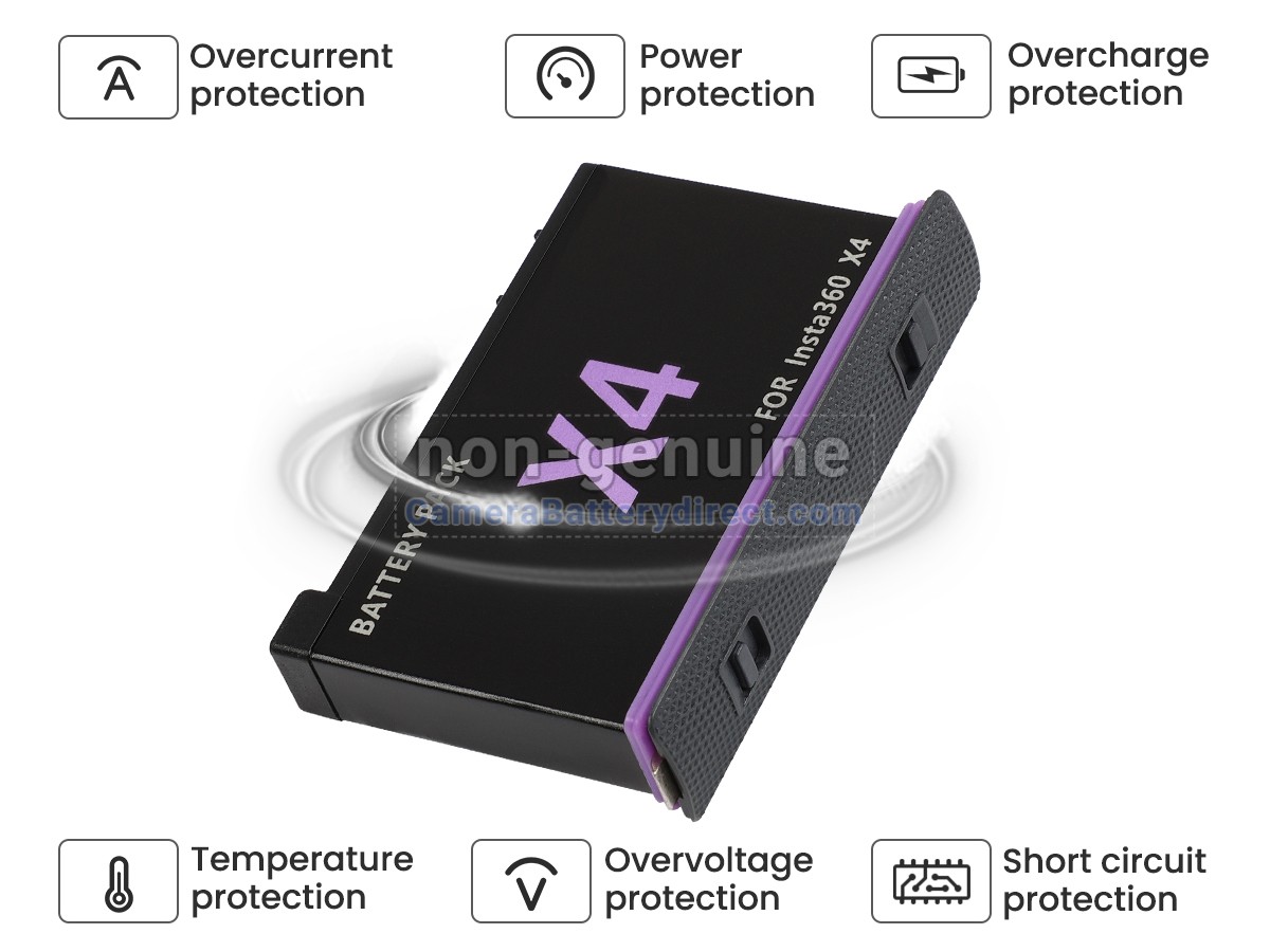 Rechargeable Battery for Insta360 CINSBBMA