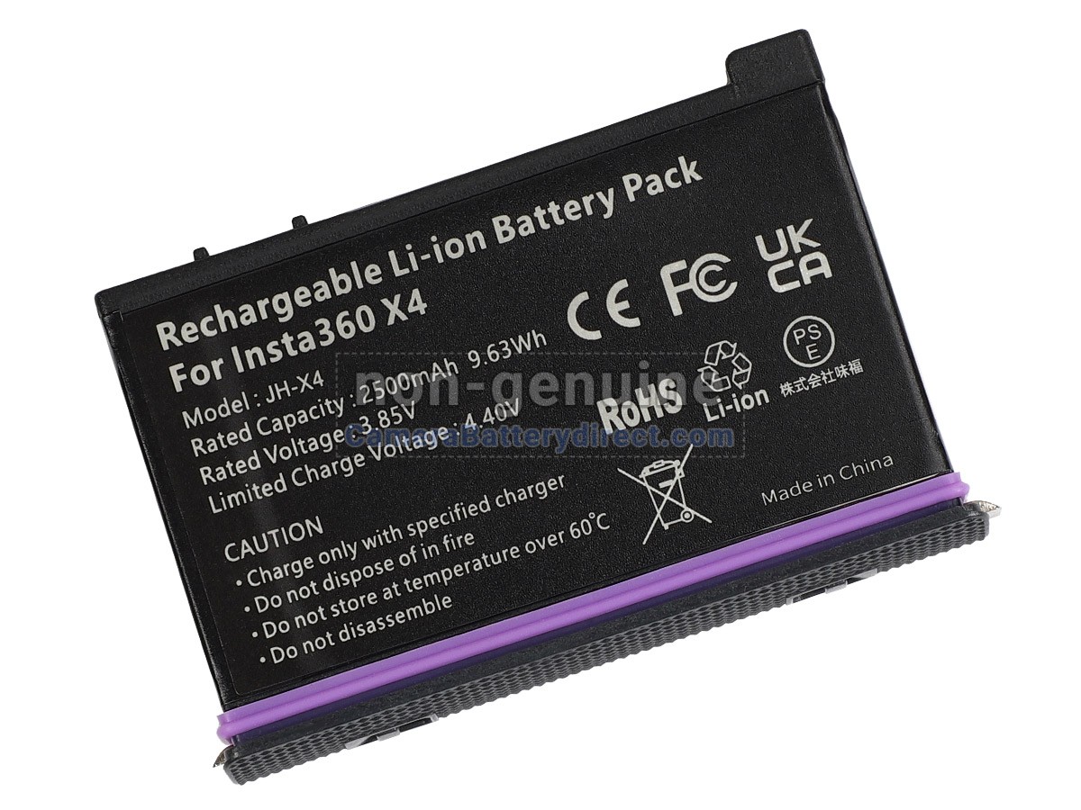 Rechargeable Battery for Insta360 CINSBBMA