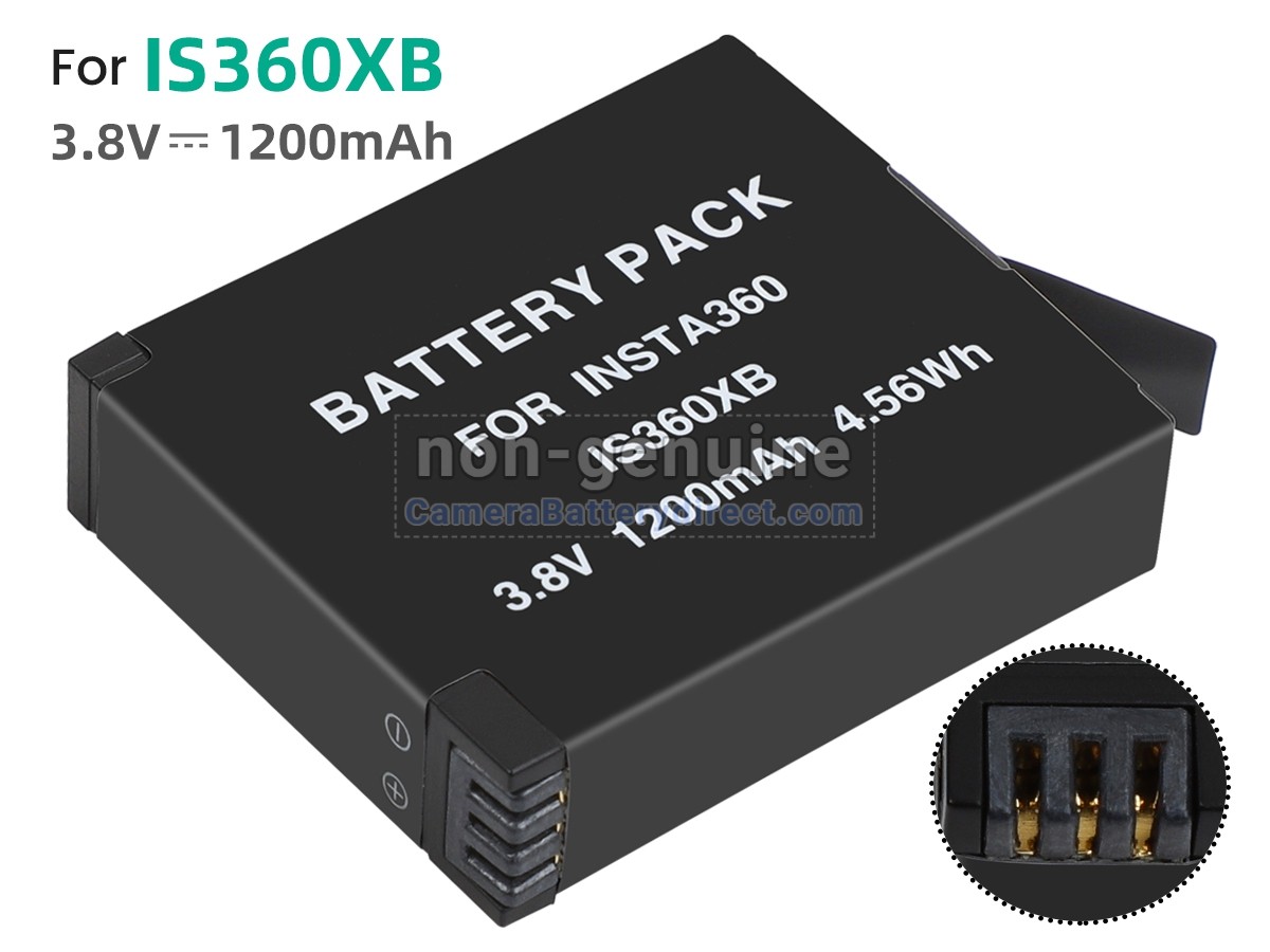 Rechargeable Battery for Insta360 IS360XB