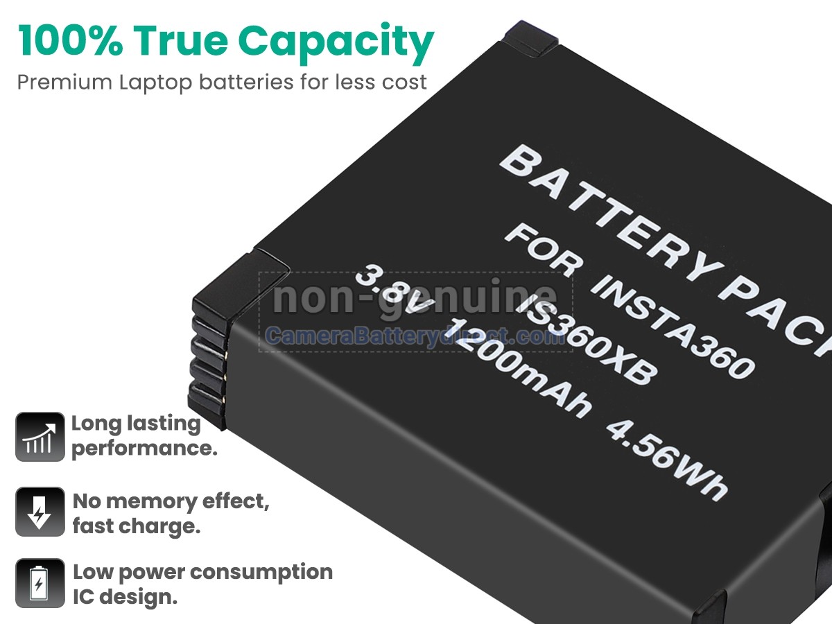 Rechargeable Battery for Insta360 IS360XB
