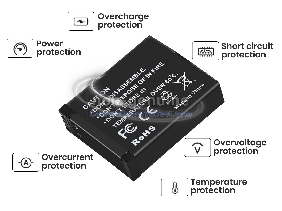 Rechargeable Battery for Insta360 IS360XB