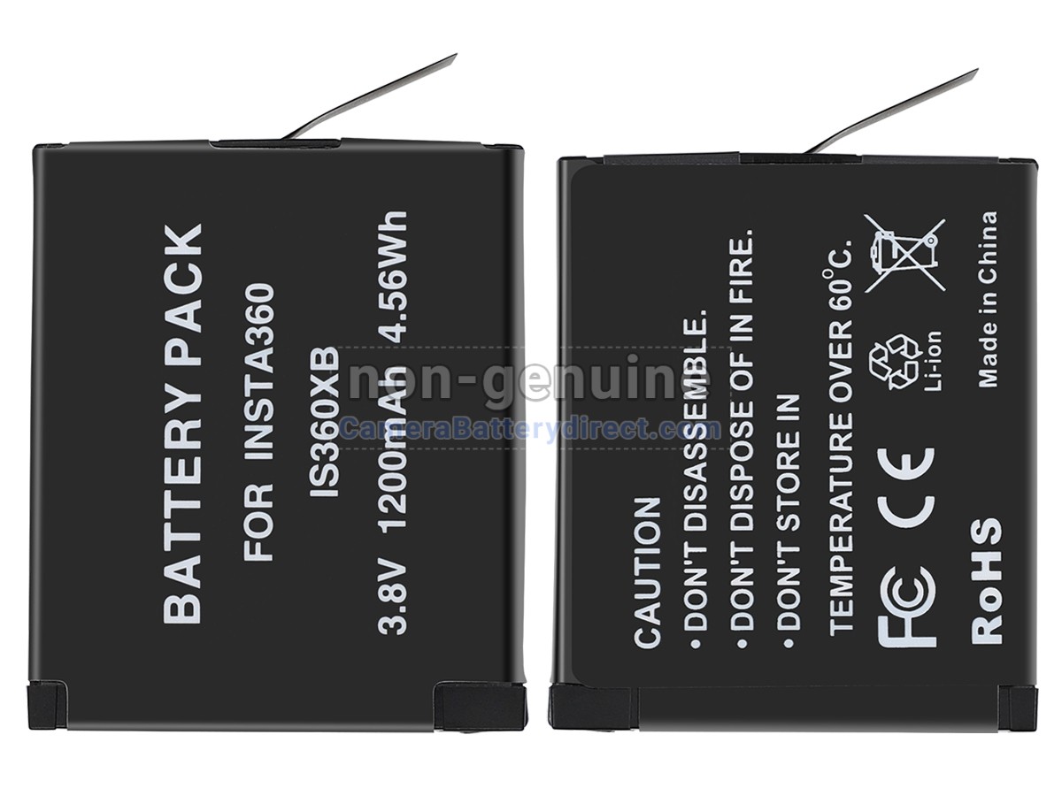 Rechargeable Battery for Insta360 IS360XB