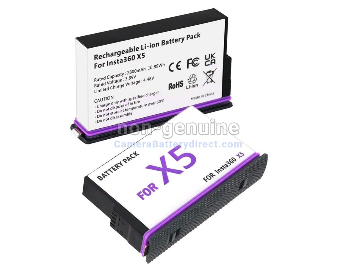 Rechargeable Battery for Insta360 JH-X5