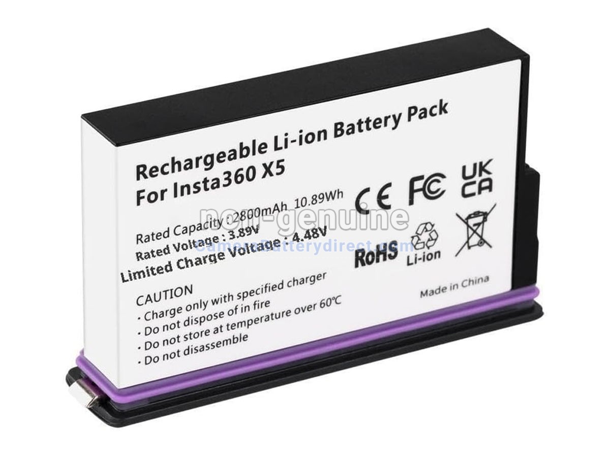 Rechargeable Battery for Insta360 JH-X5