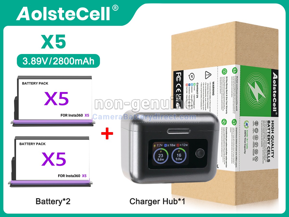 Rechargeable Battery for Insta360 JH-X5
