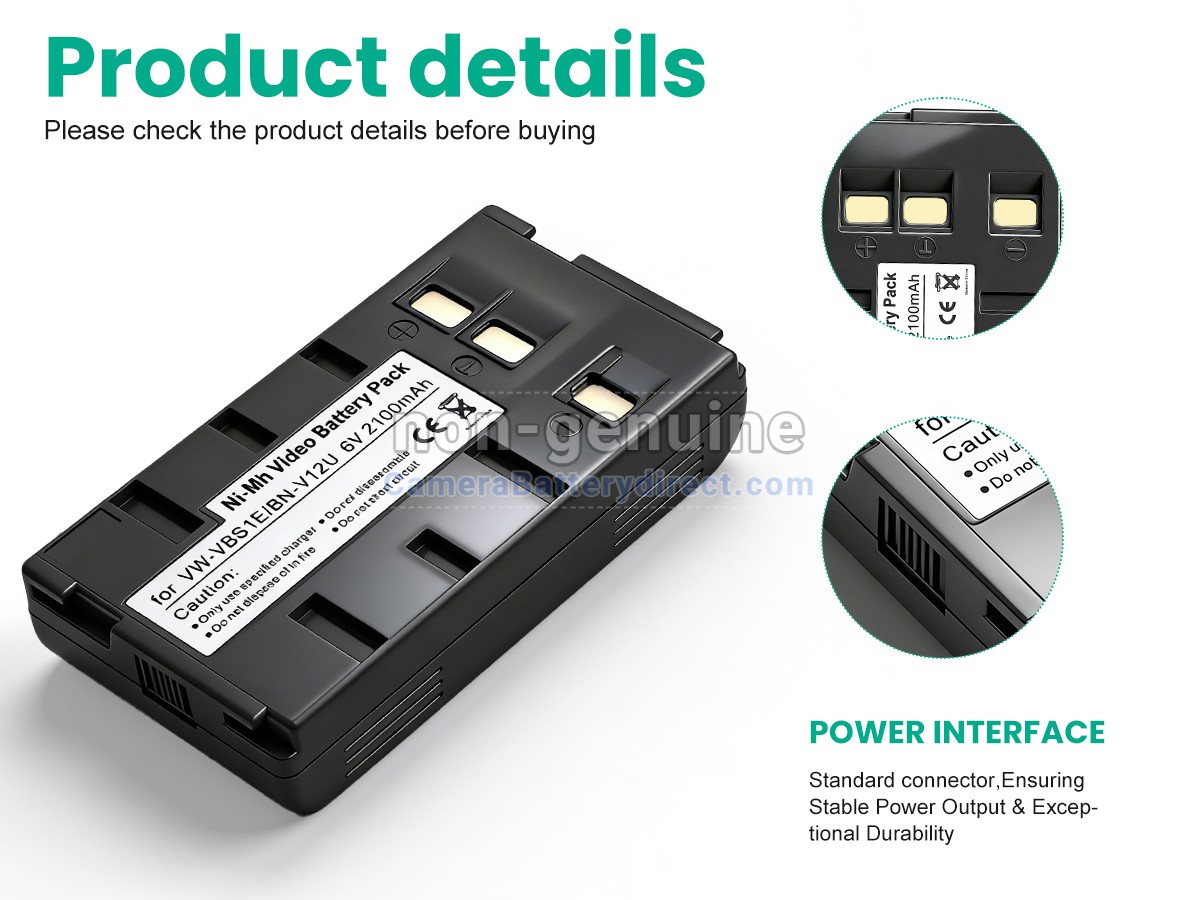 Rechargeable Battery for JVC GR-EX1