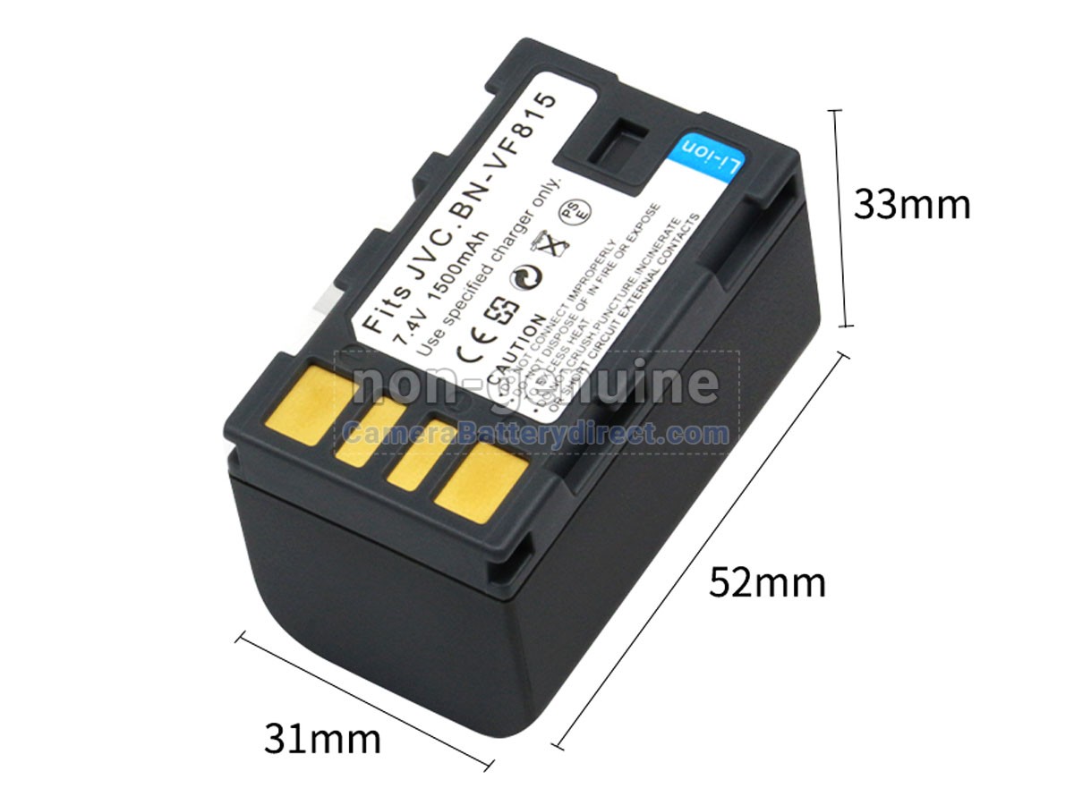 Rechargeable Battery for JVC 130AC