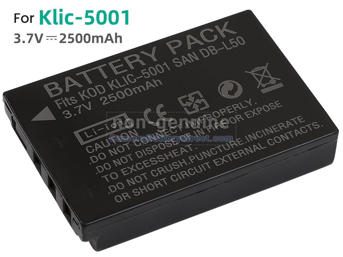 Rechargeable Battery for Kodak DX7440