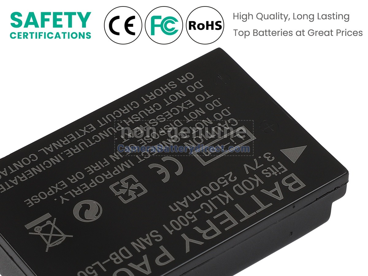 Rechargeable Battery for Kodak DX7440