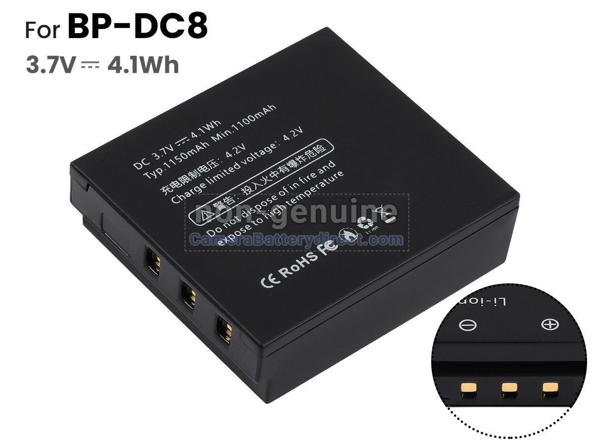 Rechargeable Battery for Leica X-E (TYP 102)