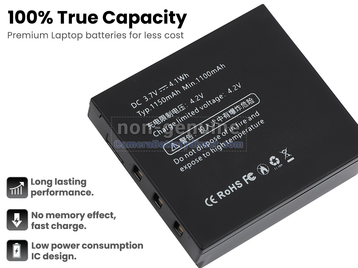 Rechargeable Battery for Leica X-E (TYP 102)