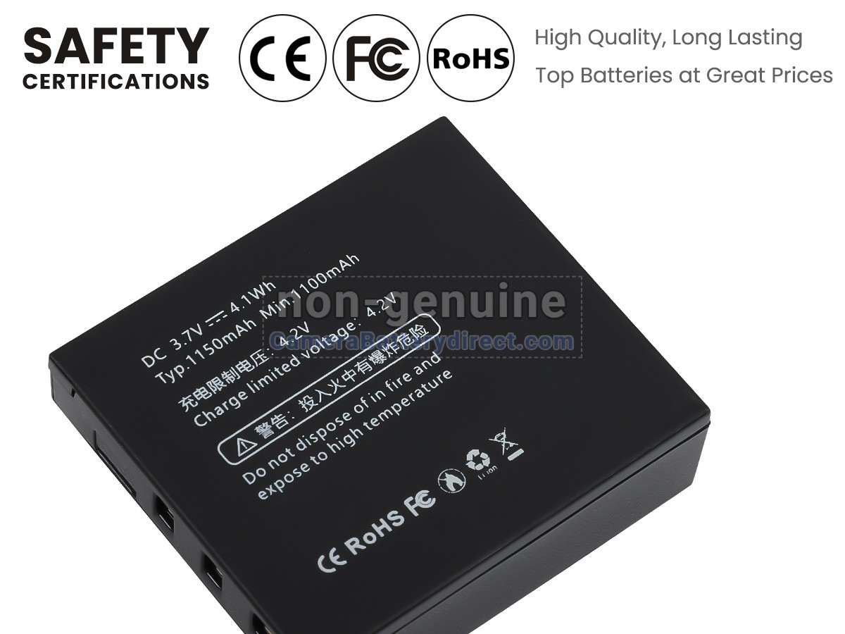 Rechargeable Battery for Leica X-E (TYP 102)