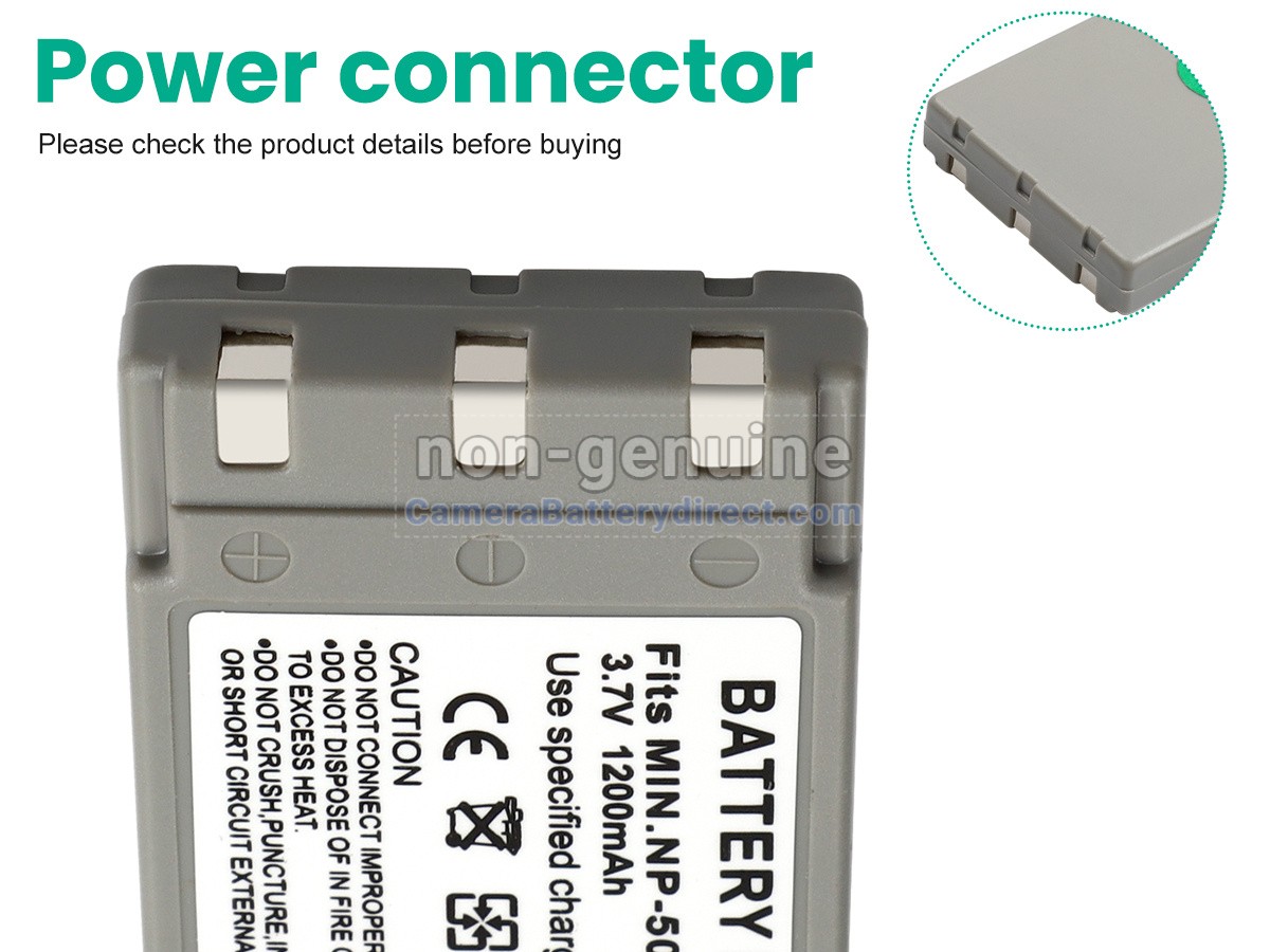 Rechargeable Battery for Minolta DR-LB4