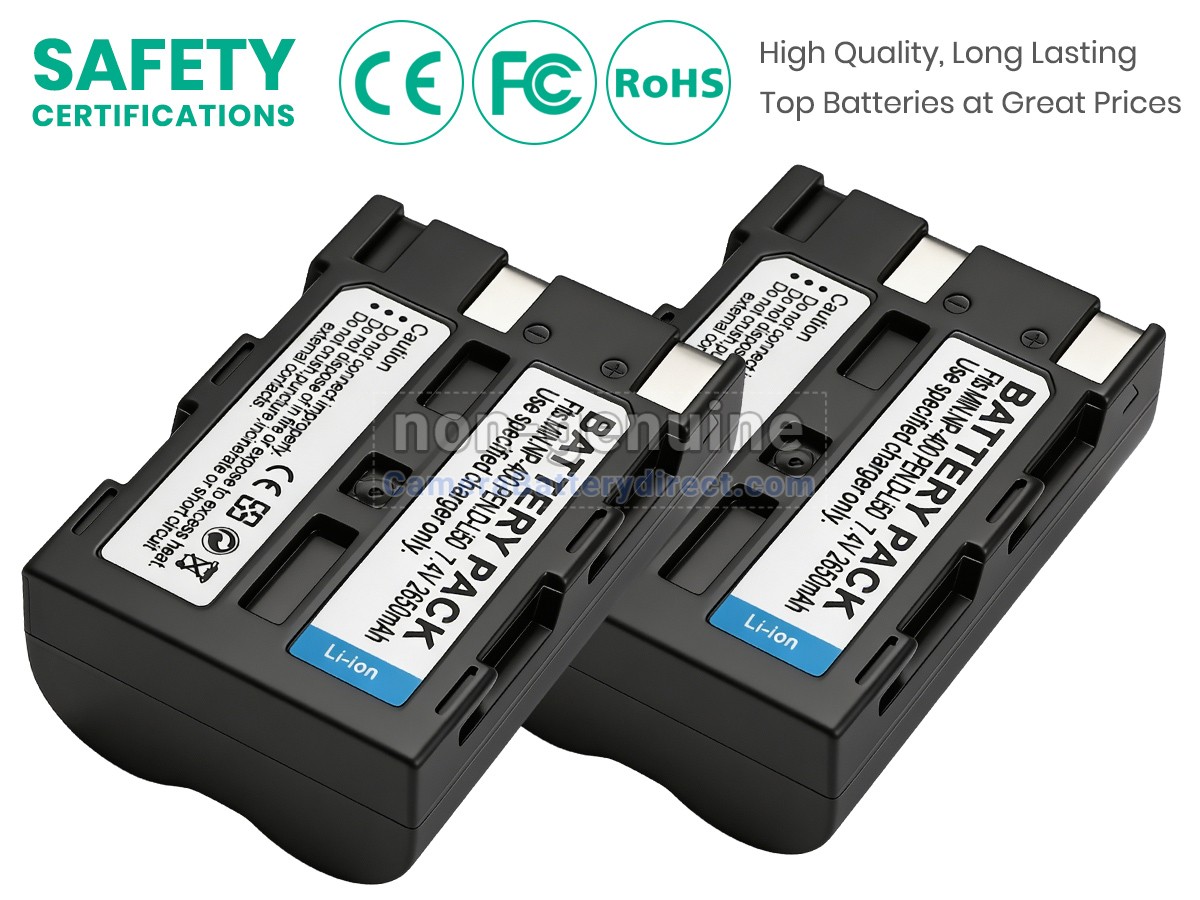 Rechargeable Battery for Minolta DIMAGE A2