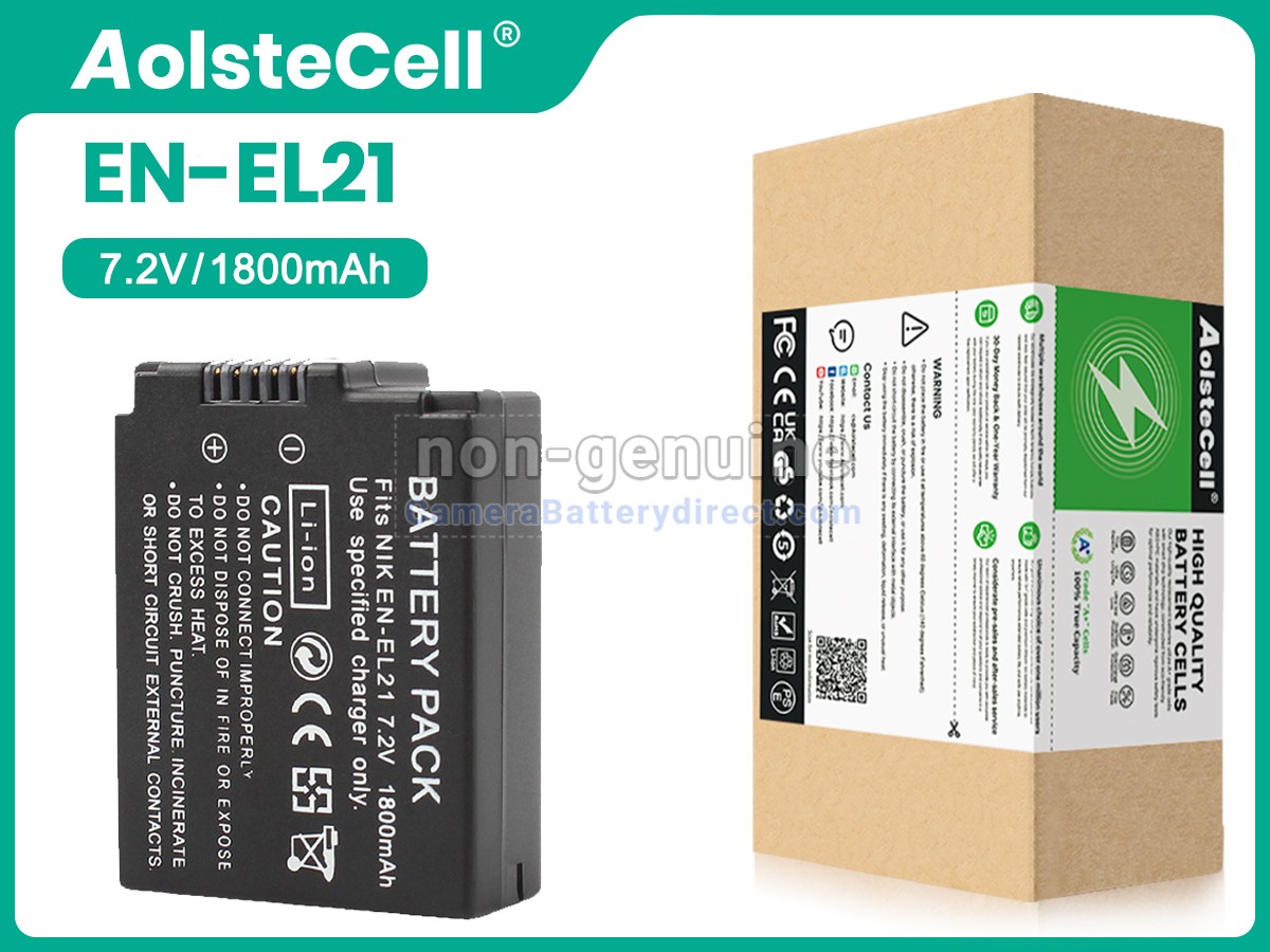 Rechargeable Battery for Nikon EN-EL21