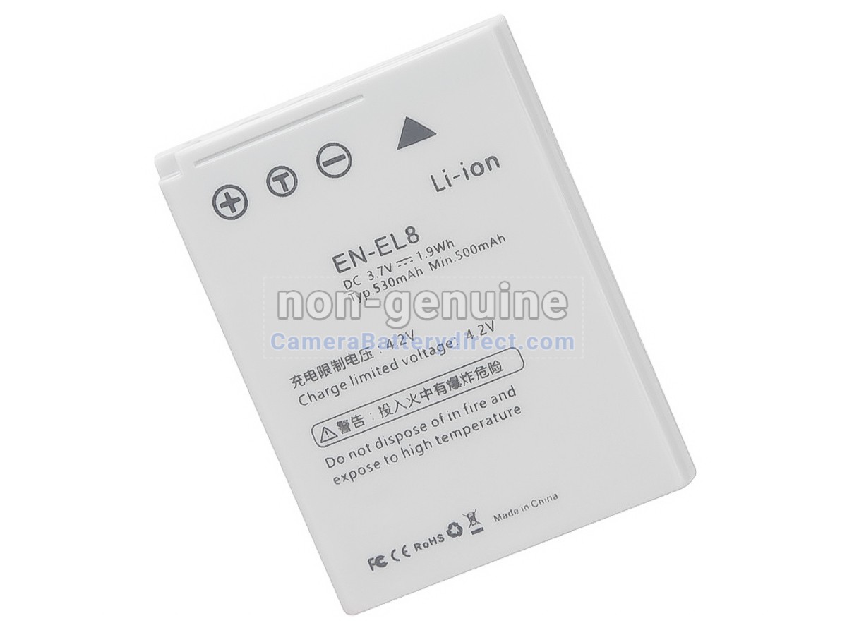Rechargeable Battery for Nikon COOLPIX S8