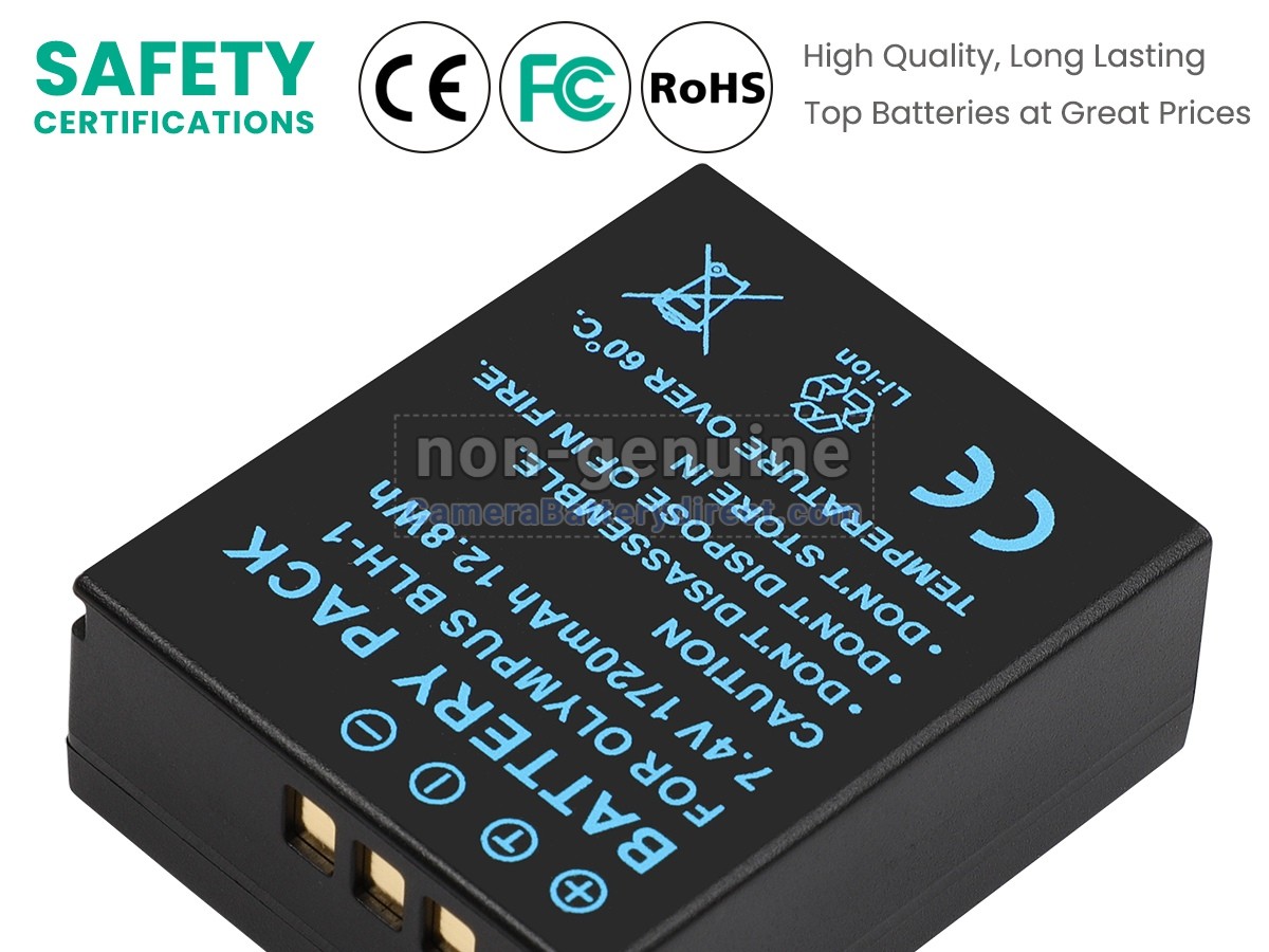 Rechargeable Battery for Olympus OM-D E-M1M3