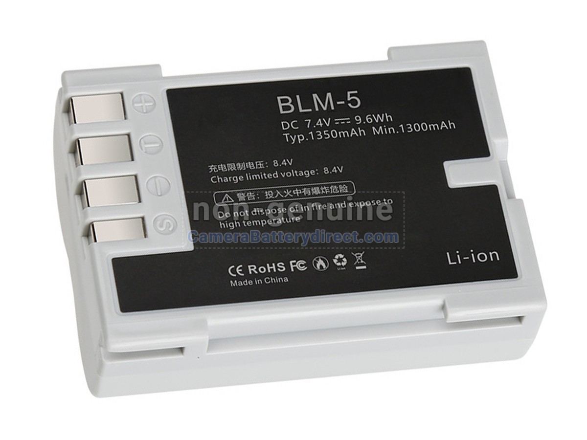 Rechargeable Battery for Olympus BLM-5