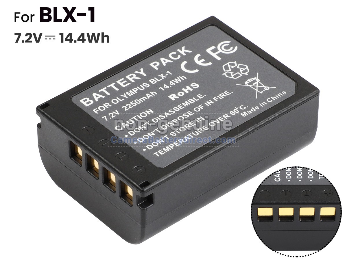 Rechargeable Battery for Olympus OM-1