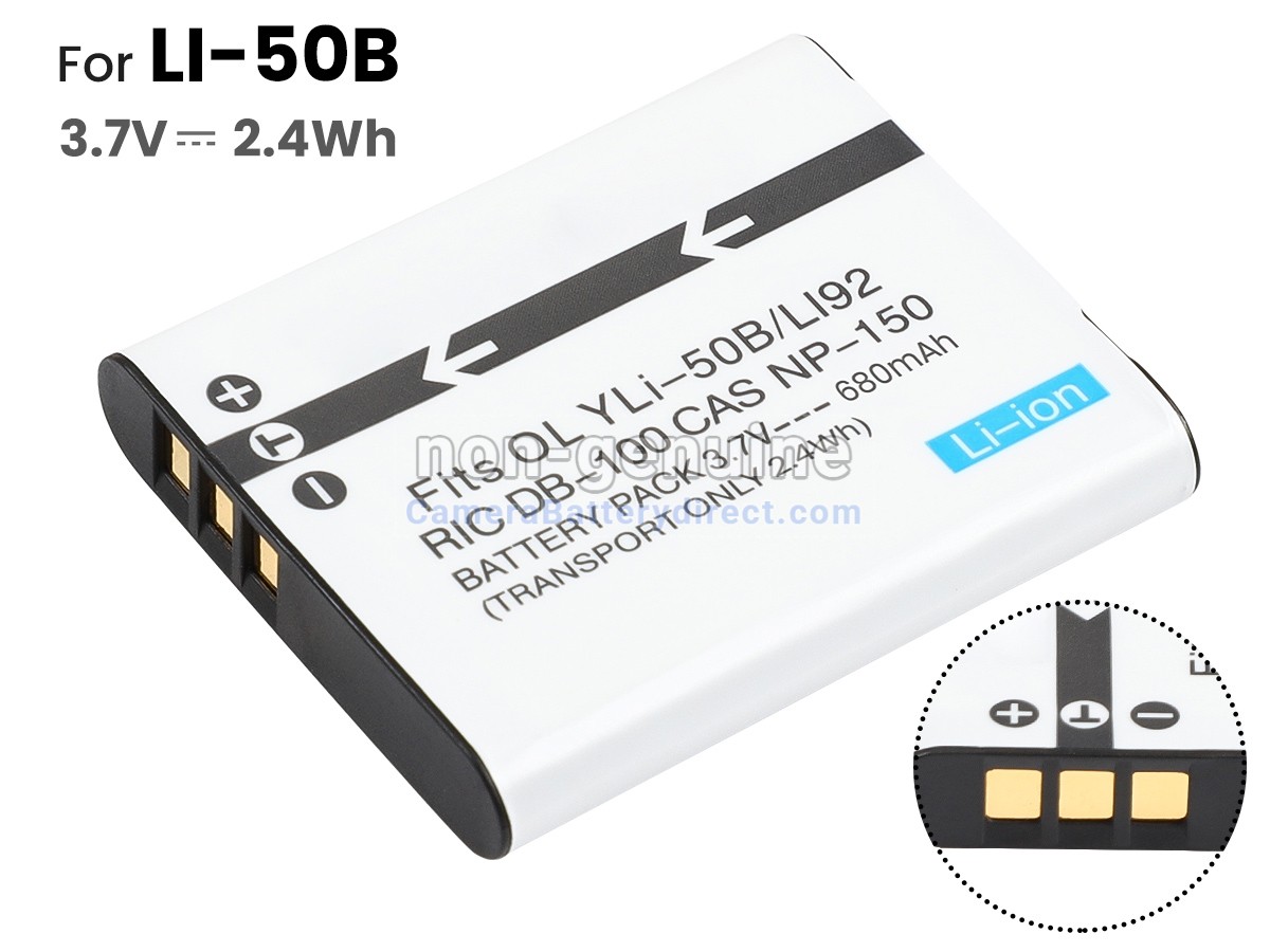 Rechargeable Battery for Olympus SZ-14