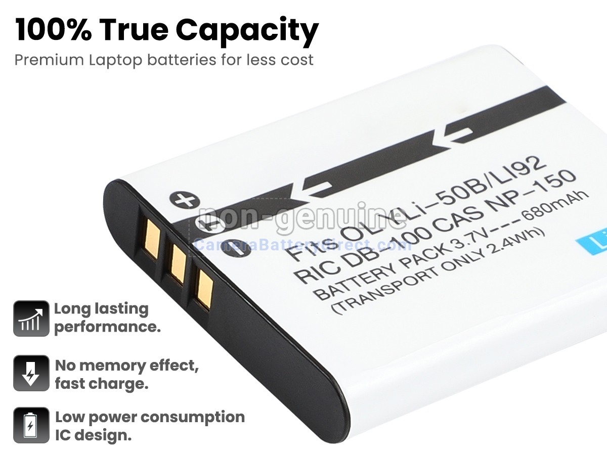 Rechargeable Battery for Olympus SZ-14