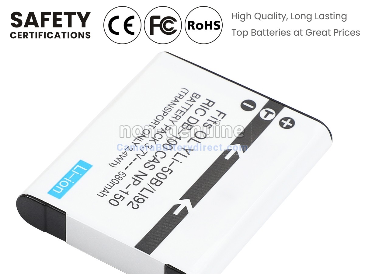Rechargeable Battery for Olympus SZ-14