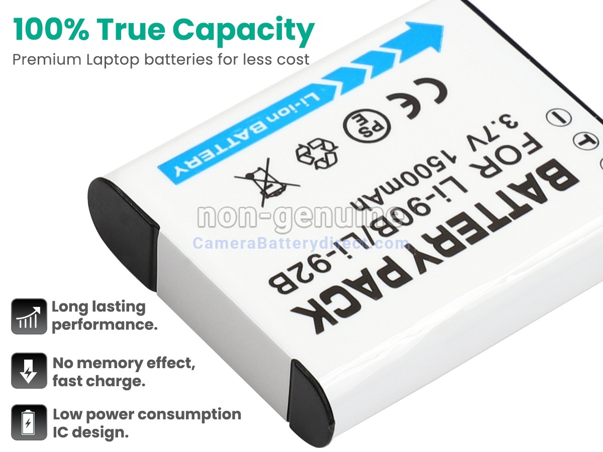 Rechargeable Battery for Olympus STYLUS SH-60