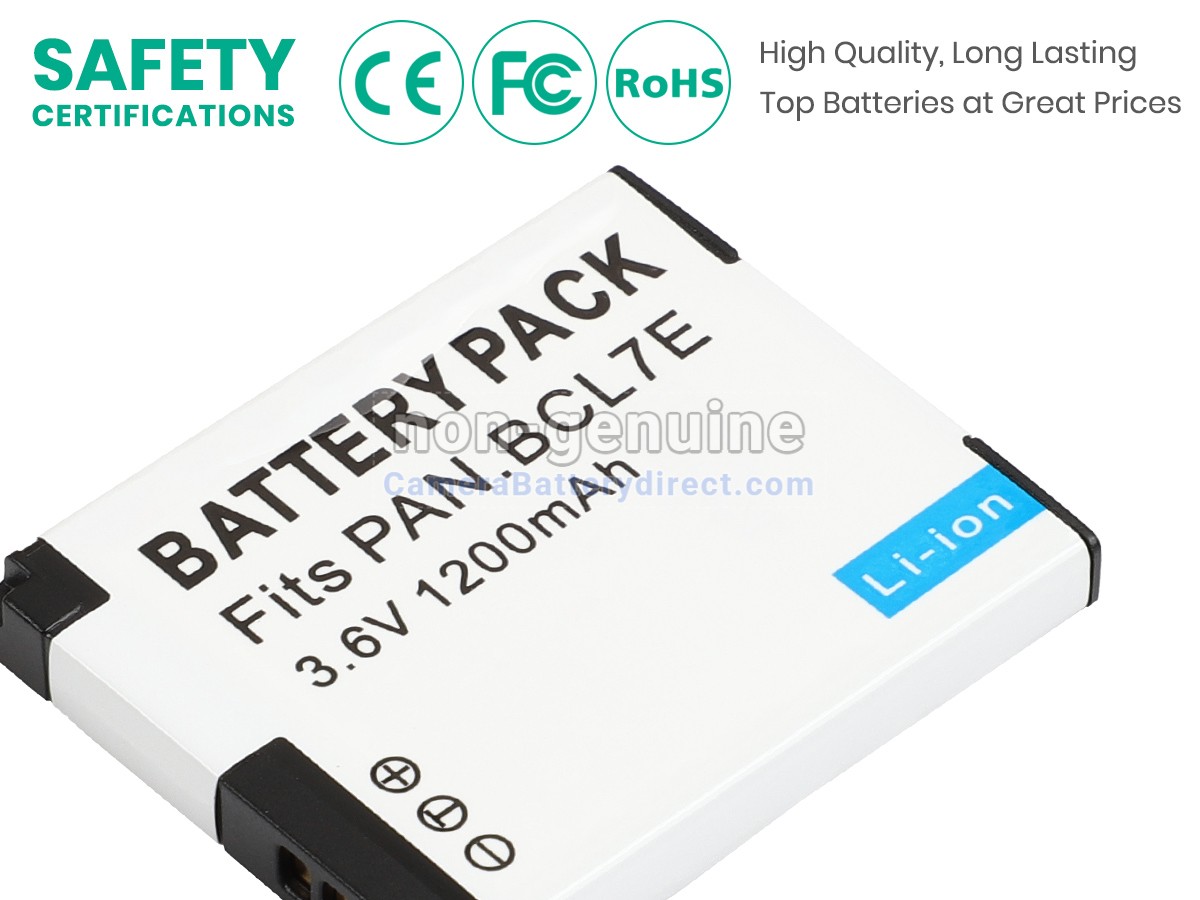 Rechargeable Battery for Panasonic DMW-BCL7E