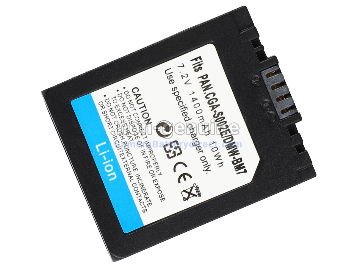 Rechargeable Battery for Panasonic LUMIX DMC-FZ1